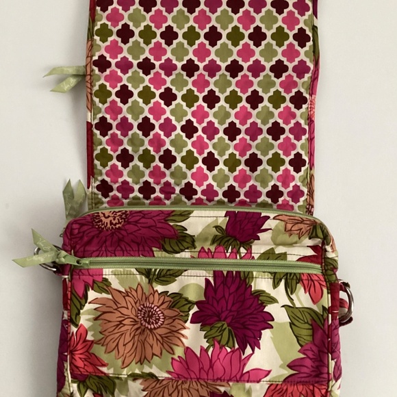 Vera Bradley Hello Dahlia Mini Hipster Crossbody Shoulder Bag - Picture 4 of 12